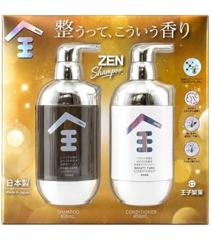 Amazon | Seika 全 シャンプー & コンディショナー セット 400ml x 2